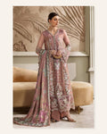 Mauve Heritage Embroidered Unstitched Ensemble